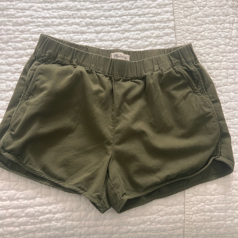 Madewell Women's Olive pull on Shorts